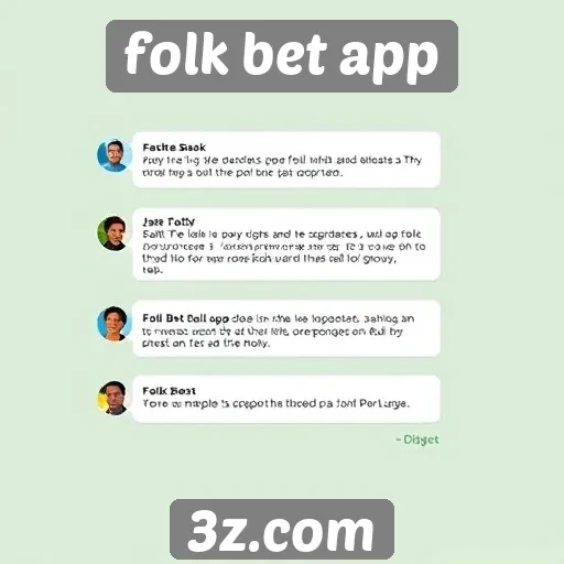 Feedback de usuários sobre folk bet app